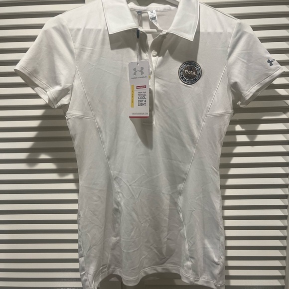 NWT women’s PGA shirt spf 30. Nipped sides for flattering fit moisture wicking - Picture 3 of 7